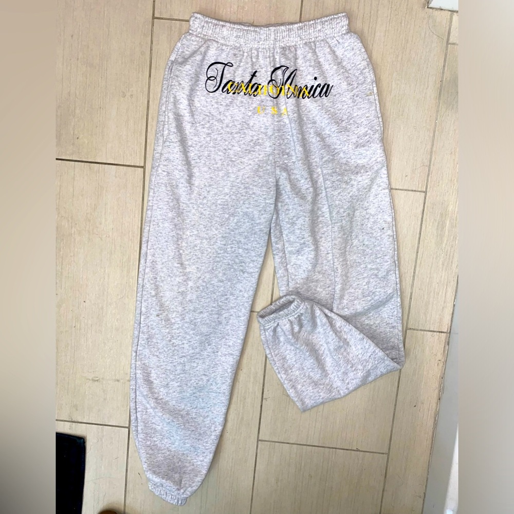 Urban outfitters Santi-Monica sweatpants with front lettering